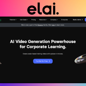 Elai AI – giao diện công cụ