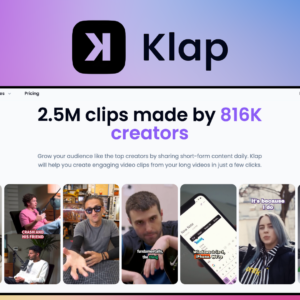 Klap – giao diện công cụ