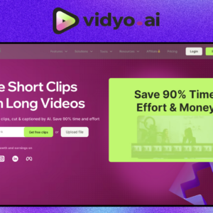 Vidyo AI – giao diện công cụ
