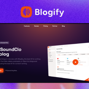 Blogify.ai – giao diện công cụ