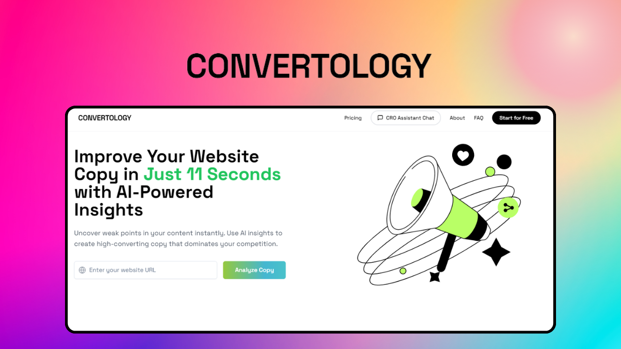 Convertology.AI – giao diện công cụ