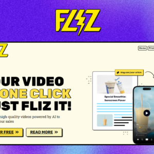 Fliz – giao diện công cụ