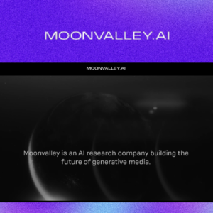 Moonvalley – giao diện công cụ