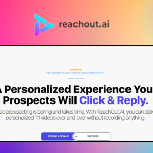 Reachout AI – giao diện công cụ