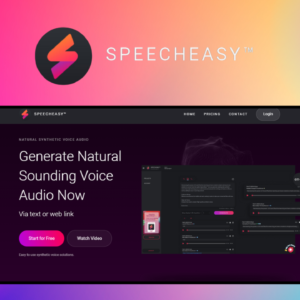 SpeechEasy – giao diện công cụ