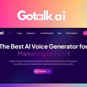 GoTalk.ai – giao diện công cụ