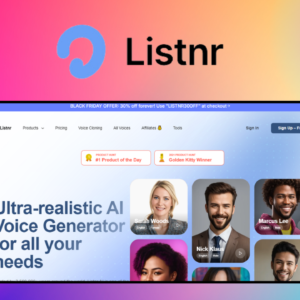 Listnr – giao diện công cụ