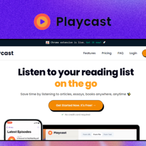 playcast.ai – giao diện công cụ