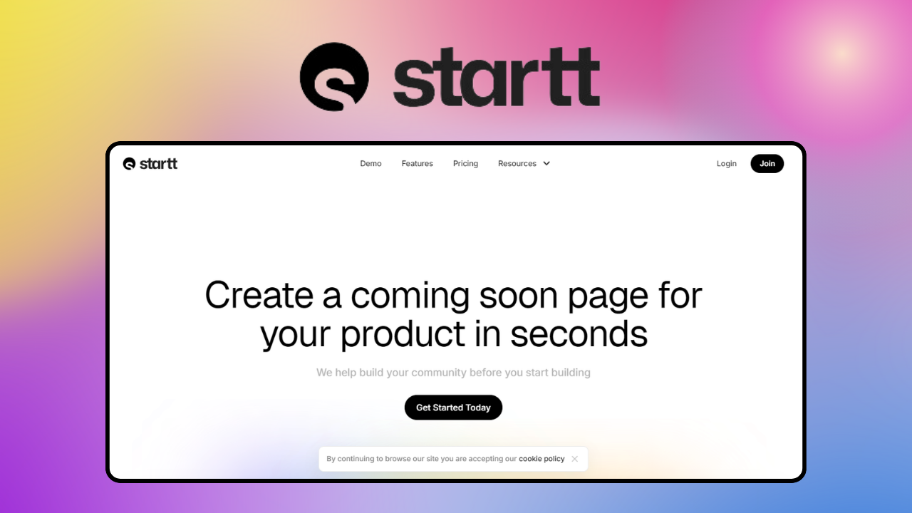 Startt – giao diện công cụ
