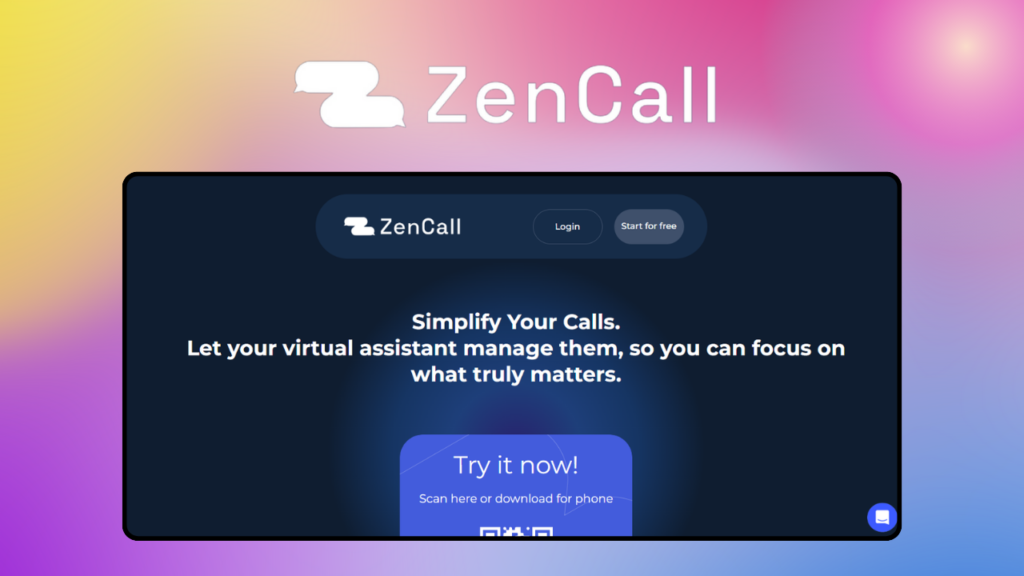ZenCall. AI – giao diện công cụ