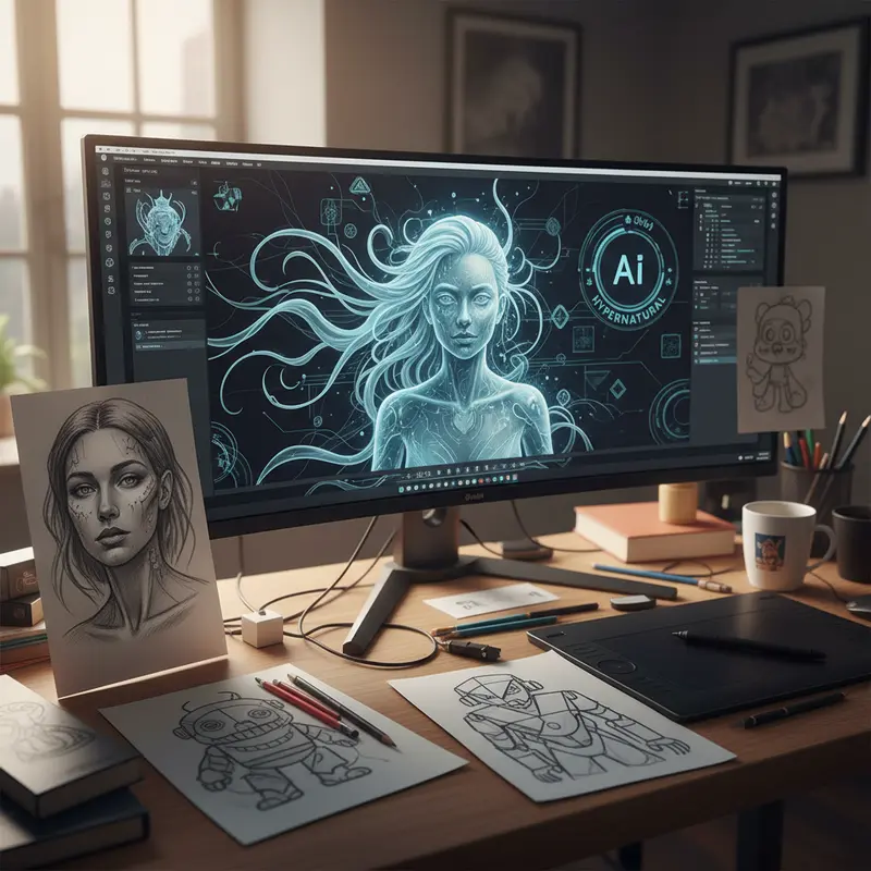 Setting up advanced workflows in Hypernatural AI to create consistent avatars.
