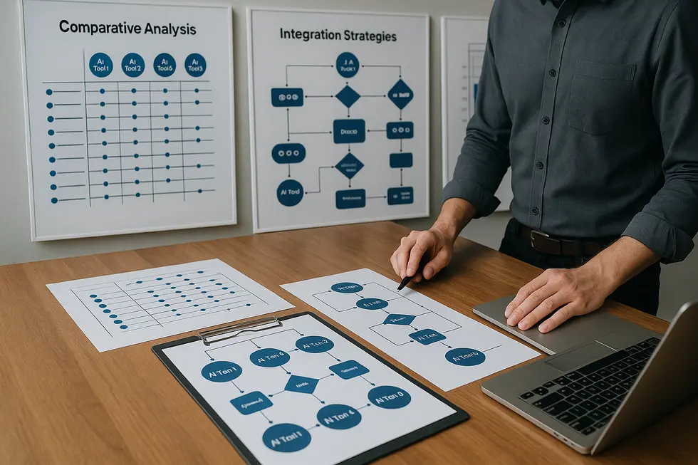 Explore a workspace where AI writing tools elevate content creation and collaboration.