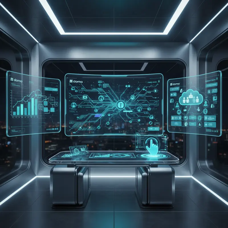 Domo’s AI-powered workflows enable seamless enterprise automation.