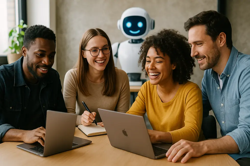 Explore a workspace where AI writing tools elevate content creation and collaboration.