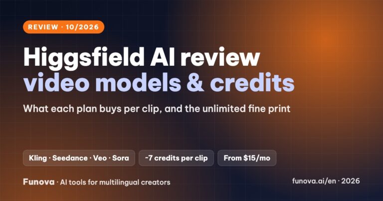 Higgsfield AI review 2026: video models, credits and real costs